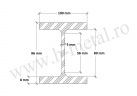 Profil HEA zincat 100 mm 1